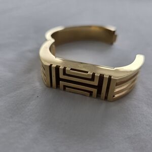 Tory Burch Gold Geometric x Fitbit Cuff Bracelet